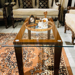 Rectangular Clear Glass Coffee Table Top