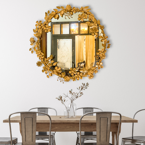 Decorative Mirror - Golden Coronet