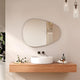 Frameless Irregular Wall Mirror for Bathroom Mirror, Living Room & Bedroom