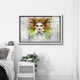Frameless Wall Painting for Home: Acrylic Mystic Oil Art Splash
