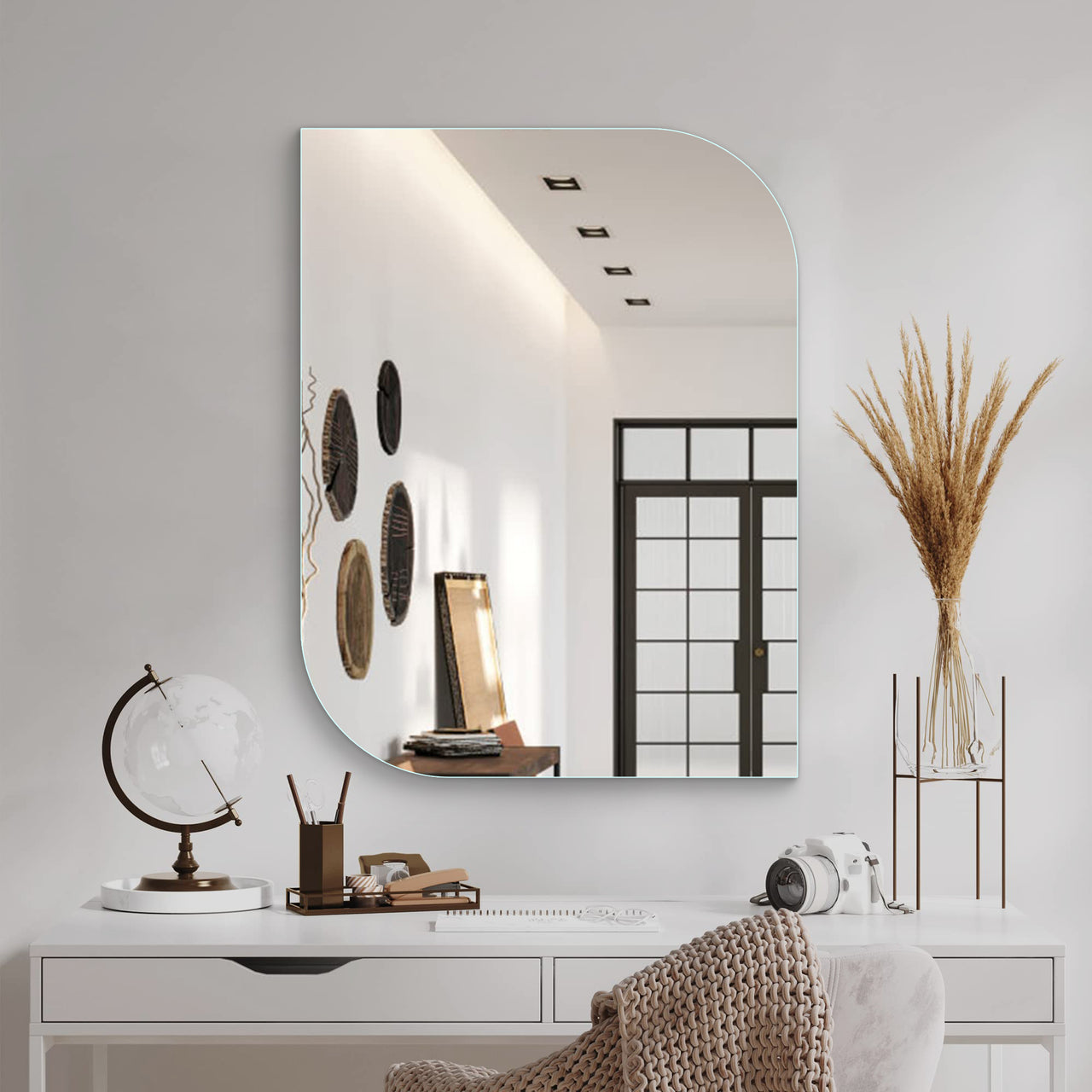 Rectangular Mirror Frameless Basic Plain Simple (Saint-Gobain) – Flair ...