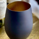 Antalya Stemless  Wine Glass  560ml Gold-Set of 6
