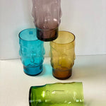 Borabora Tiki Glass 650ml Assort. Colors SO4- Set of 4