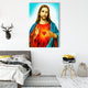 Sacred-Heart-of-Lord Jesus Glass Painting