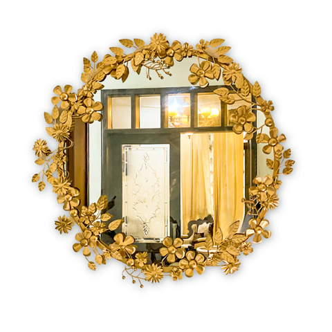 Decorative Mirror - Golden Coronet