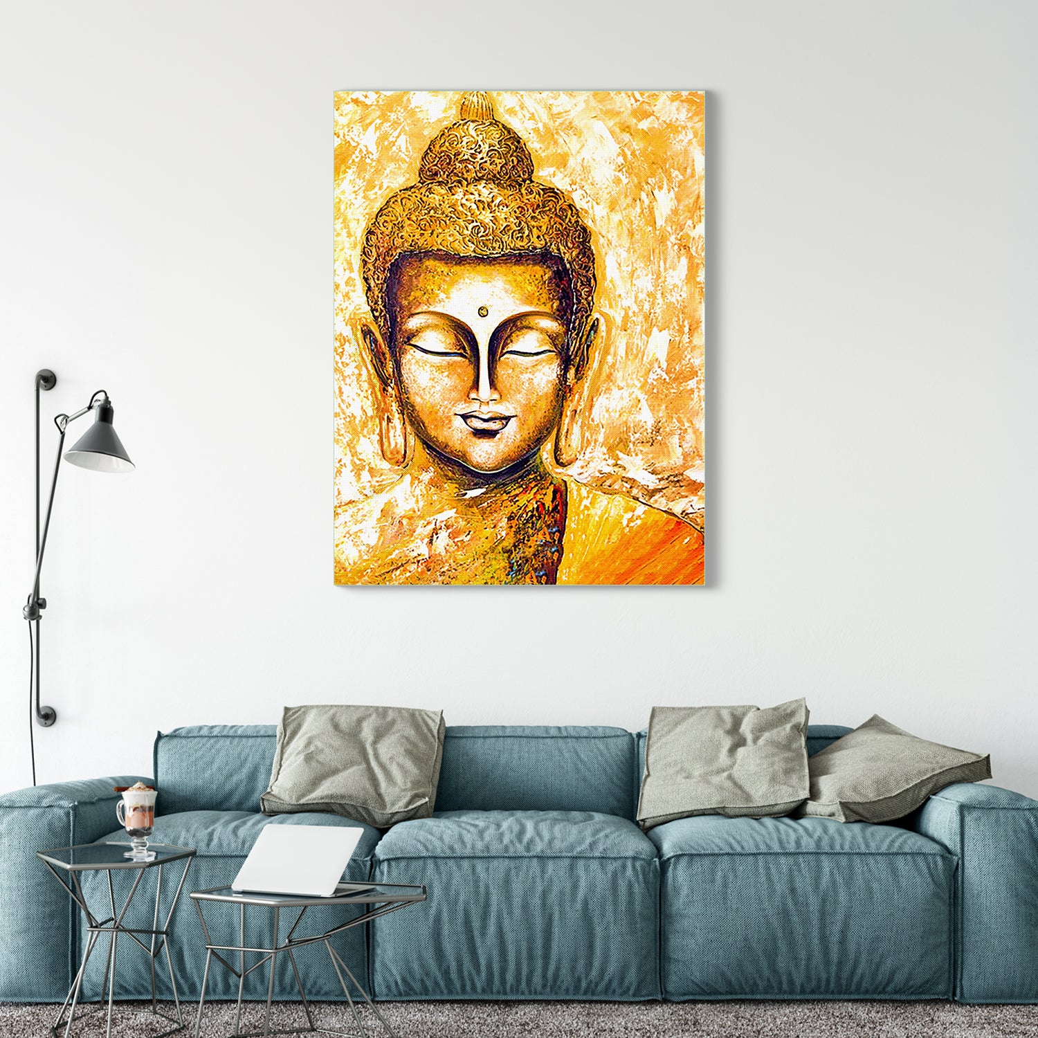 Buddha deals oil painting