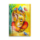 Frameless Lord Ganesha Colorful Abstract Glass Paintings