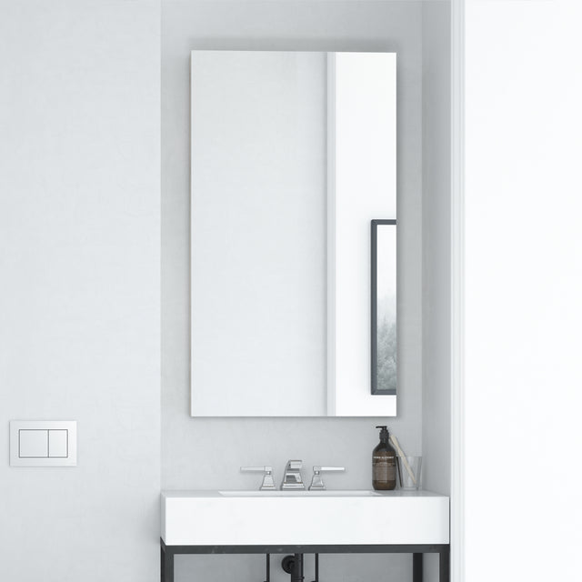 Rectangular Mirror Frameless Basic Plain Simple (Saint-Gobain) – Flair ...