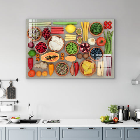 Digital Glass Prints: Elevate Your Kitchen and Restaurant Decor with Vibrant Fruit Art
