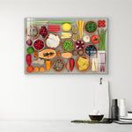 Digital Glass Prints: Elevate Your Kitchen and Restaurant Decor with Vibrant Fruit Art