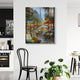 Digital Art Wall Painting for Home: Handmade Scenery Paintings of Paris