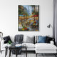Digital Art Wall Painting for Home: Handmade Scenery Paintings of Paris