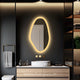 LED Bathroom Mirror, Irregular Led Mirror for Vanity, frontlit Mirror-Blob LED Mirror