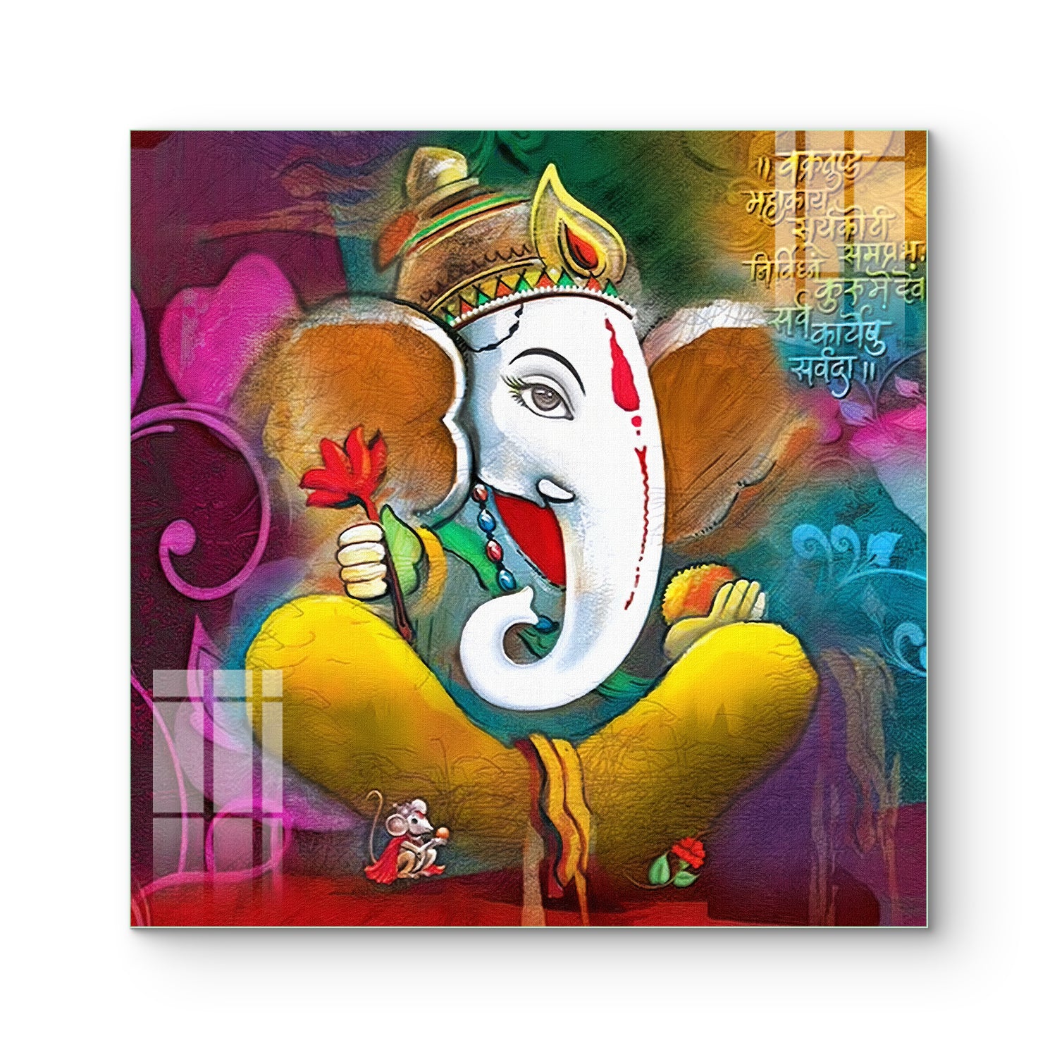 Ganesh ji🙏🏼❤️ watercolour drawing | Colorful drawings, Drawings, Mandala  art