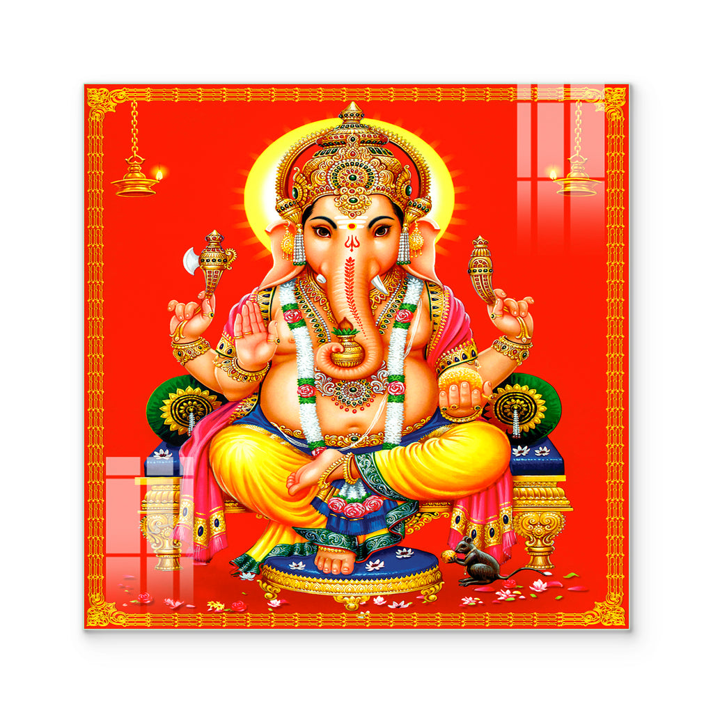 Lord Ganesh Motif Design for Home & Office Decor Paintings