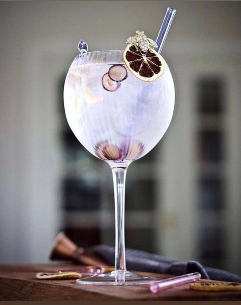Ribbed Wine Glass White box - Set of 6Pcs