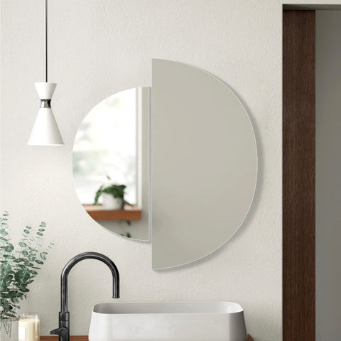 Round Designer LED Mirror for Bathroom – Flair Glass
