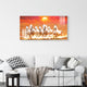 Seven Horses Painting for Vastu | Golden Sunrise Wall Art for Home & Office Decor