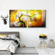 Beautiful Multiple Frame Colorful Wall Painting for Living Room: Shaded Tree