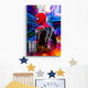 Frameless Beautiful Wall Painting for Home: Spider-Man Nostalgic Art