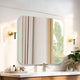Frameless Square Mirror with Curve Corner Polished Edges For living & Bathroom