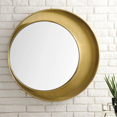Stylish Golden-Radiant Framed-Mirror