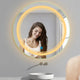 Sun Disc Duo Edged - LED Bathroom Mirror - Warm White Light - Round