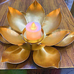 Beautiful Lotus Tea light Holder ( Set of 4)