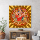 Frameless Beautiful Wall Painting for Home: Maa Durga Glass Wall Paintings