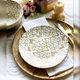 PORCELAIN 4 Pcs Dessert plate With Gift Box01-7.5 inches