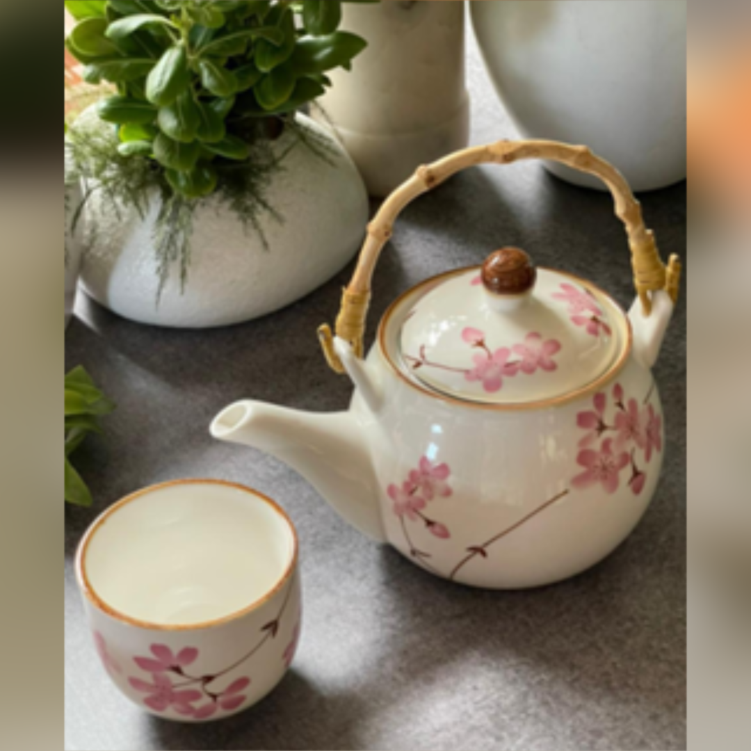 Amazon.com | CHENP.HMC Tea Sets 22-Piece Porcelain Ceramic Coffee Tea Gift  Mother's Day Sets Teapot and Cup Set Cups Saucer Service for 6 Teapot Sugar  Bowl Creamer Pitcher and Ceramic Coffee Tea