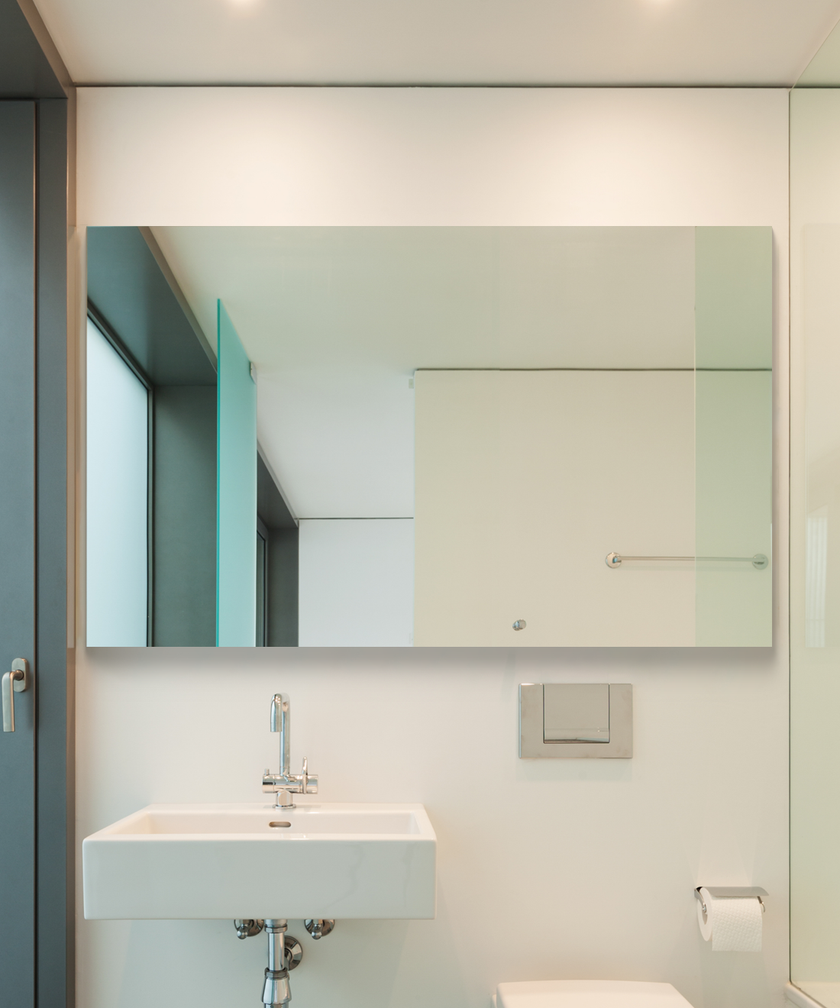 Simple Bathroom Mirrors – Flair Glass