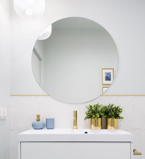 Round Designer LED Mirror for Bathroom – Flair Glass