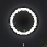 Trio Edged Glow - LED Round Bathroom Mirror - Dual color