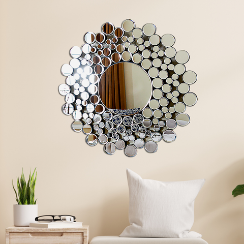 Premium Designer Decorative Mirror- Magnet