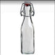 Bormioli Glass Bottles with Swing Top - Set of 2