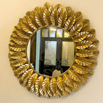 Decorative Mirror - Golden Rose Garden – Flair Glass