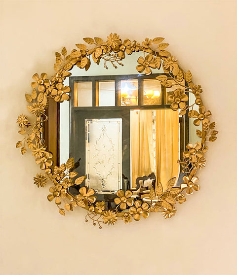 Decorative Mirror - Golden Coronet