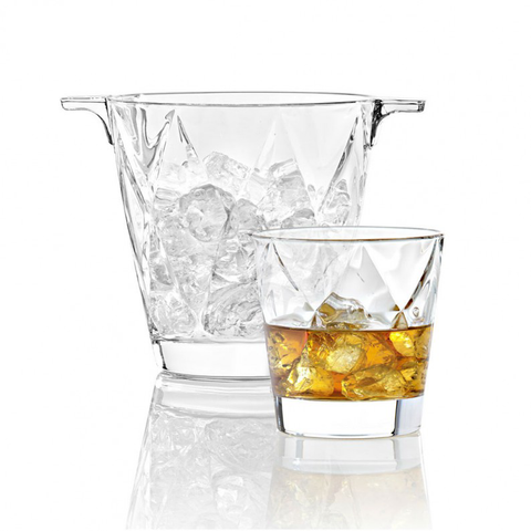 Vidivi Concerto Set Ice Bucket+Tumbler Dof (1+6) 370 ml