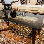 Bronze/Brown Tinted Glass Table (Saint-Gobain)